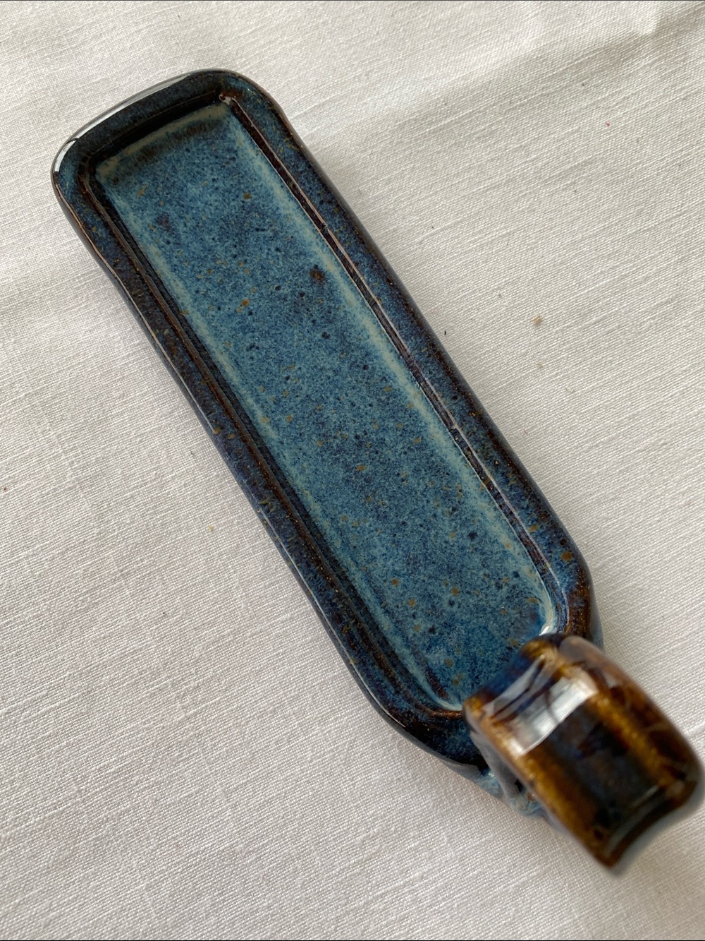 Hand Crafted Butter Dish/Tray Signed